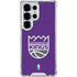 NBA Sacramento Kings Distressed Galaxy S25 Ultra Clear Case